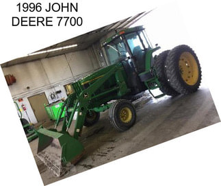 1996 JOHN DEERE 7700