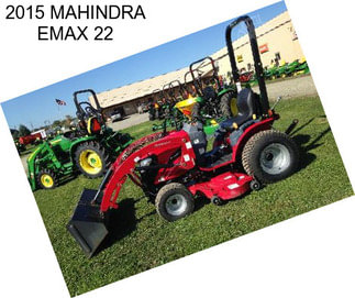 2015 MAHINDRA EMAX 22