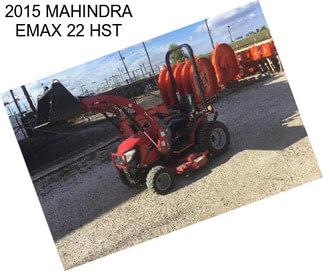 2015 MAHINDRA EMAX 22 HST