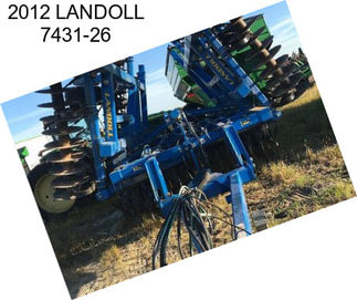 2012 LANDOLL 7431-26