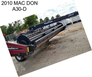 2010 MAC DON A30-D