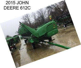 2015 JOHN DEERE 612C