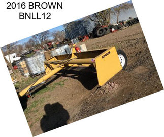 2016 BROWN BNLL12