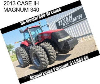 2013 CASE IH MAGNUM 340