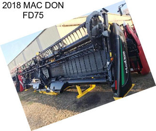 2018 MAC DON FD75