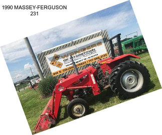 1990 MASSEY-FERGUSON 231