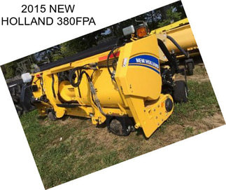 2015 NEW HOLLAND 380FPA