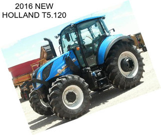 2016 NEW HOLLAND T5.120