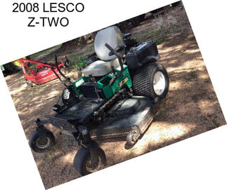 2008 LESCO Z-TWO