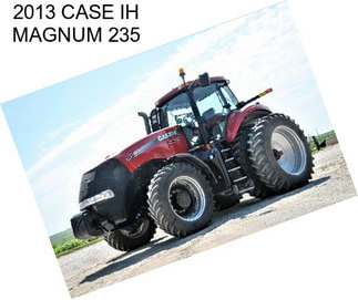 2013 CASE IH MAGNUM 235