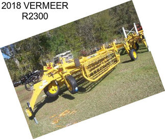 2018 VERMEER R2300