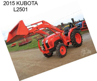 2015 KUBOTA L2501