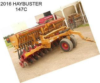 2016 HAYBUSTER 147C