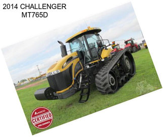 2014 CHALLENGER MT765D