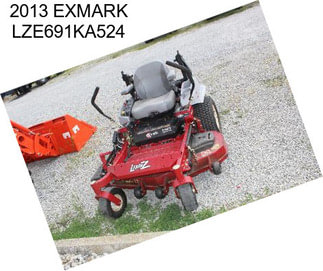 2013 EXMARK LZE691KA524