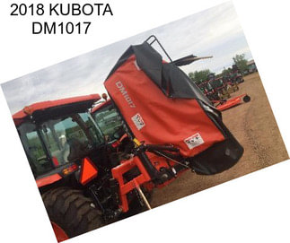 2018 KUBOTA DM1017