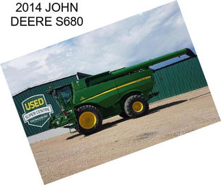 2014 JOHN DEERE S680