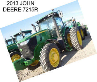 2013 JOHN DEERE 7215R