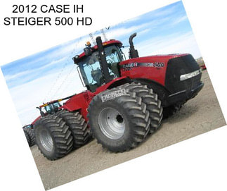 2012 CASE IH STEIGER 500 HD