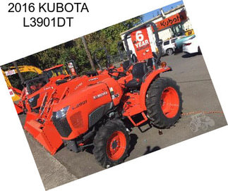 2016 KUBOTA L3901DT