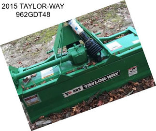 2015 TAYLOR-WAY 962GDT48