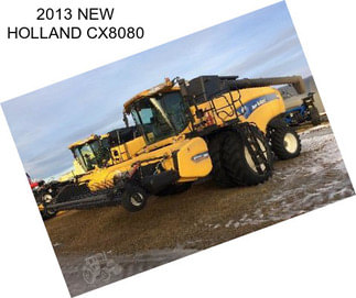 2013 NEW HOLLAND CX8080