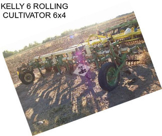 KELLY 6 ROLLING CULTIVATOR 6x4