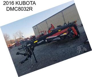 2016 KUBOTA DMC8032R