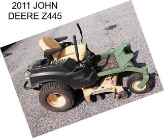 2011 JOHN DEERE Z445