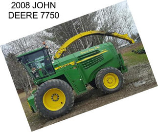 2008 JOHN DEERE 7750