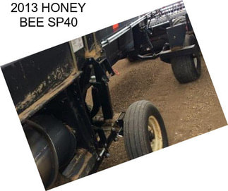 2013 HONEY BEE SP40