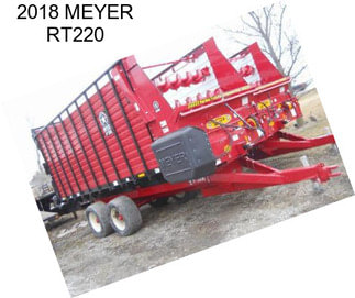 2018 MEYER RT220