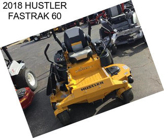 2018 HUSTLER FASTRAK 60