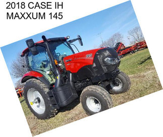 2018 CASE IH MAXXUM 145