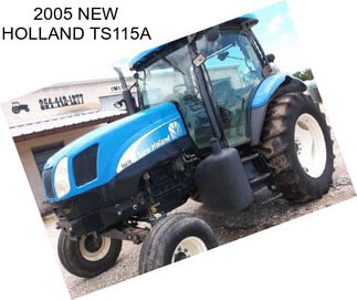 2005 NEW HOLLAND TS115A