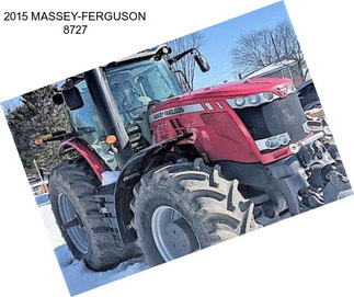 2015 MASSEY-FERGUSON 8727