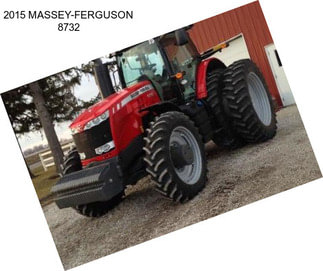 2015 MASSEY-FERGUSON 8732