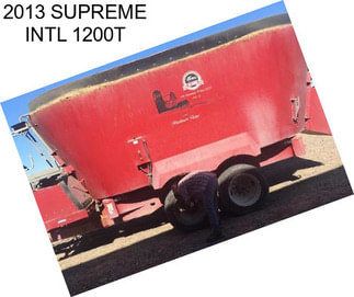 2013 SUPREME INTL 1200T