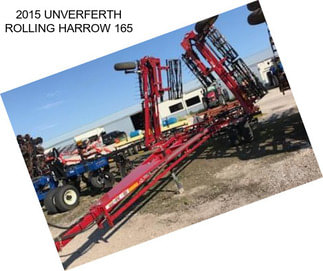 2015 UNVERFERTH ROLLING HARROW 165