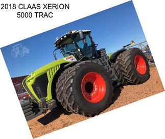 2018 CLAAS XERION 5000 TRAC