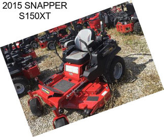 2015 SNAPPER S150XT