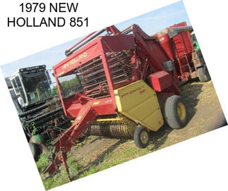 1979 NEW HOLLAND 851