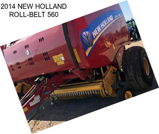 2014 NEW HOLLAND ROLL-BELT 560