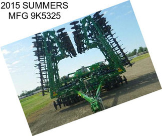 2015 SUMMERS MFG 9K5325