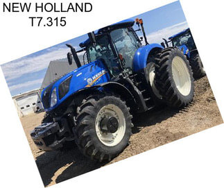 NEW HOLLAND T7.315