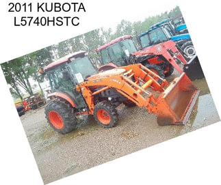 2011 KUBOTA L5740HSTC