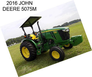 2016 JOHN DEERE 5075M