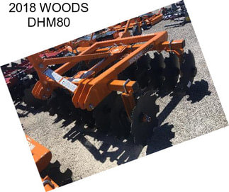2018 WOODS DHM80