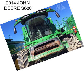 2014 JOHN DEERE S680