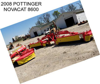 2008 POTTINGER NOVACAT 8600